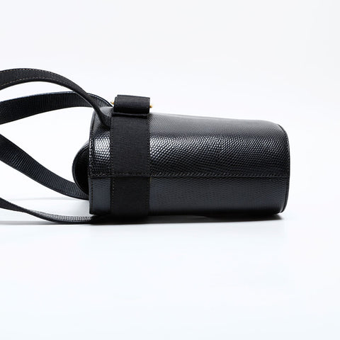 Salvatore Ferragamo Vara Leather Handbag black WS22306