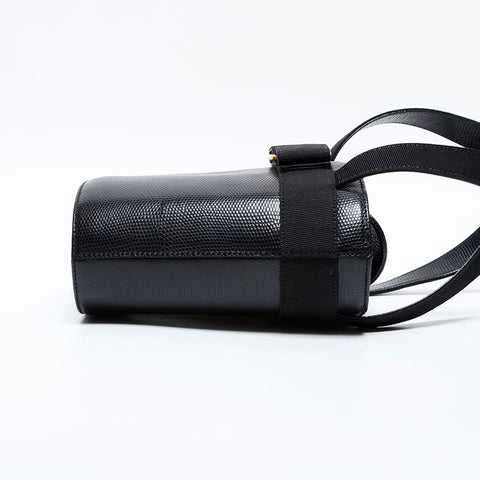 Salvatore Ferragamo Vara Leather Handbag black WS22306