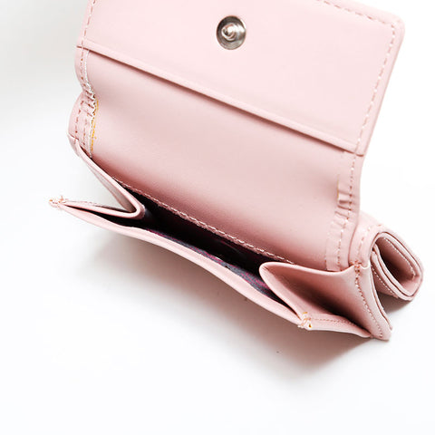 Vivienne Westwood Compact Wallet Leather Tri-fold wallet pink WS22314