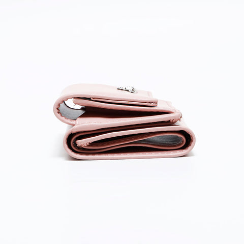 Vivienne Westwood Compact Wallet Leather Tri-fold wallet pink WS22314