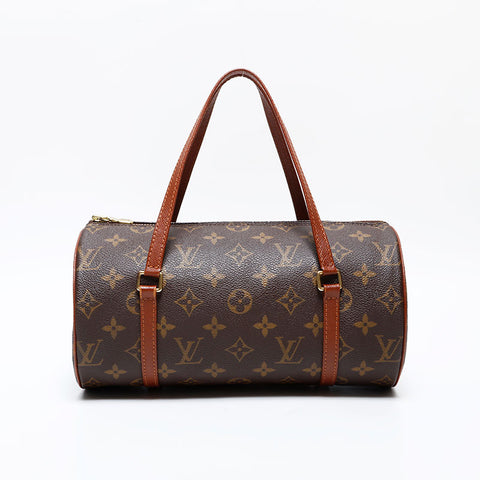 LOUIS VUITTON 2000 Monogram Papillon 26 Handbag Brown WS22316