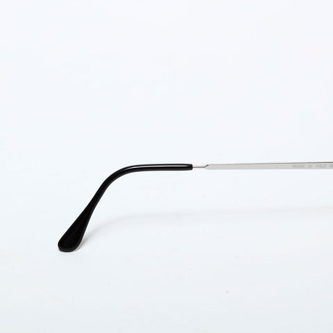 CHANEL Metal frame round circle sunglasses black WS22323