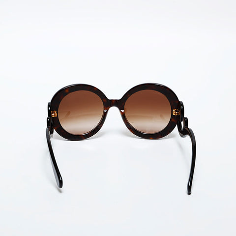 PRADA Round Baroque Series sunglasses Brown WS22324