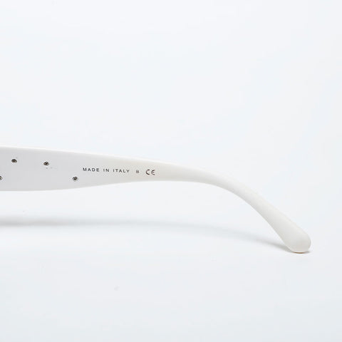 CHANEL Camelia sunglasses white WS22326