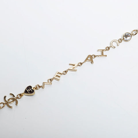 CHANEL Chain sunglasses Brown WS22327