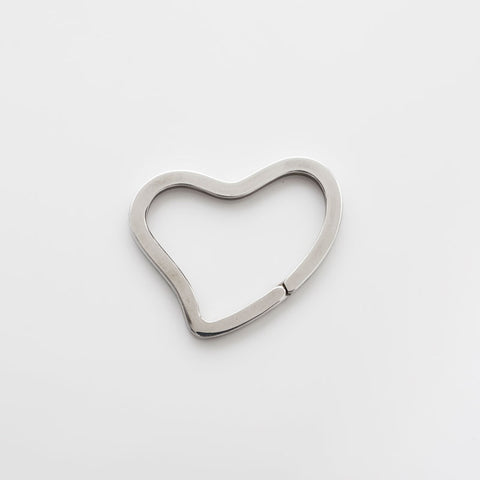 TIFFANY&Co. Heart Carabiner 925 key ring Silver WS22332