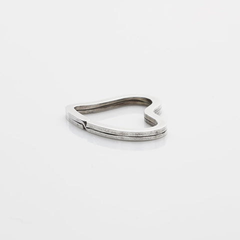 TIFFANY&Co. Heart Carabiner 925 key ring Silver WS22332