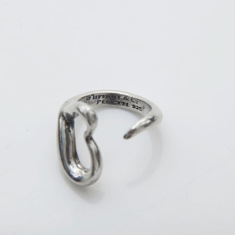 TIFFANY&Co. No. 10 Open Heart 925 Ring Silver WS22333