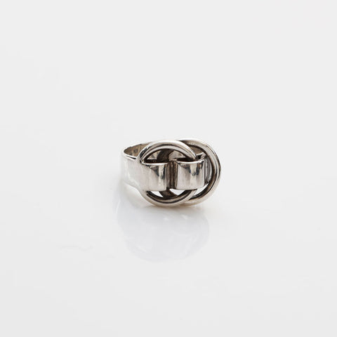 HERMES 48 Do the No 925 Ring Silver WS22335