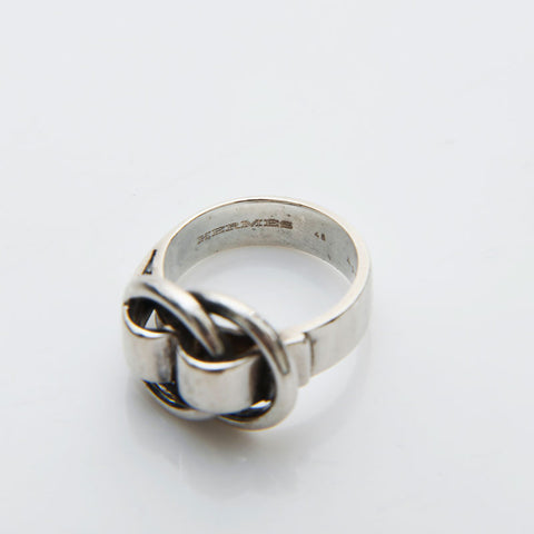 HERMES 48 Do the No 925 Ring Silver WS22335