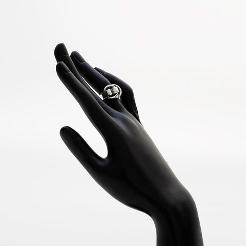 HERMES 48 Do the No 925 Ring Silver WS22335