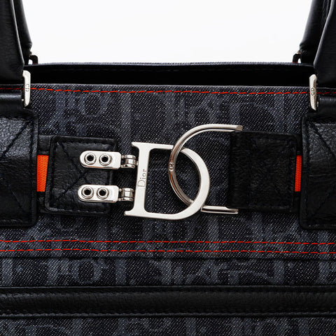 Christian Dior Denim Trotter Handtasche Marine WS22341