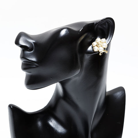 GUCCI Double G Pearl Earring gold WS22349