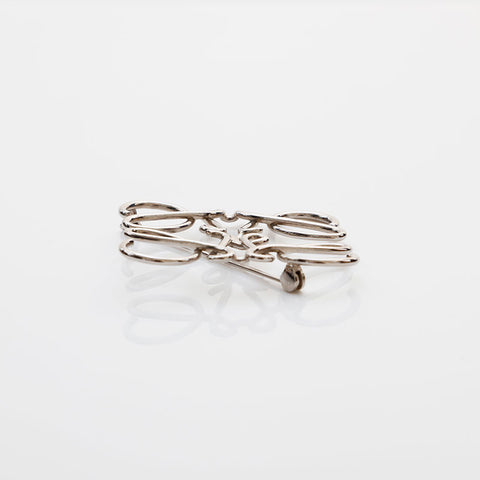 LOEWE anagram Brooch Silver WS22352