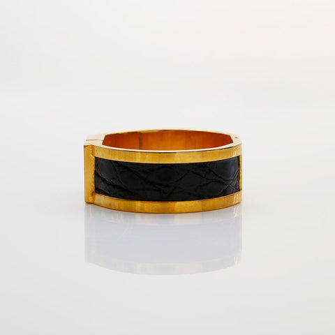 LOEWE Leather bangle bracelet gold WS22353