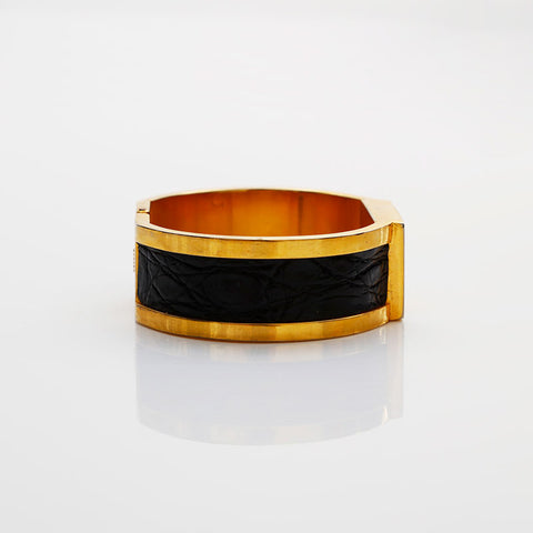 LOEWE Leather bangle bracelet gold WS22353