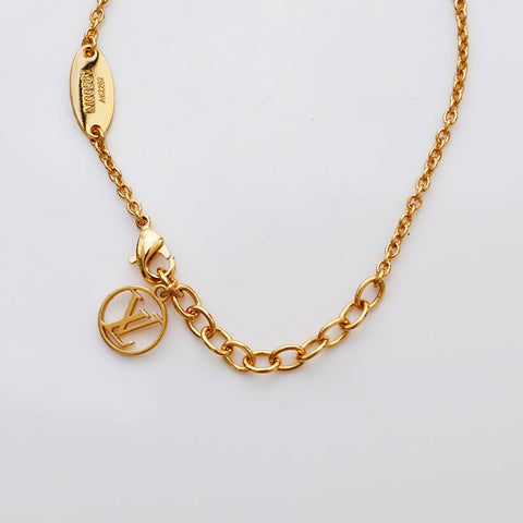 LOUIS VUITTON LV Iconic Rhinestone bracelet gold WS22356