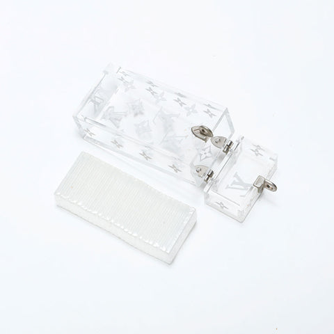 LOUIS VUITTON Monogram Domino Clear Other accessories clear WS22357