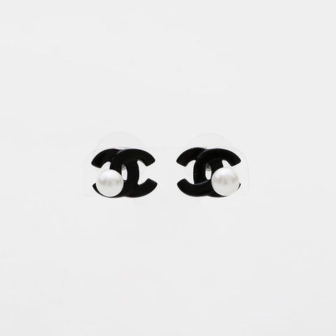 CHANEL 05P COCO Mark Pearl 2005 Pierce black WS22362