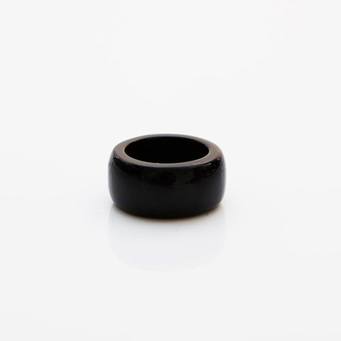 CHANEL 06P COCO Mark 2006 No. 10 Ring black WS22363
