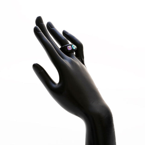 CHANEL 06P COCO Mark 2006 No. 10 Ring black WS22363