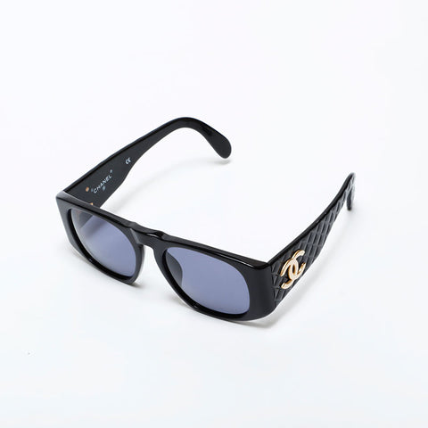 CHANEL Matrasse COCO Mark sunglasses black WS22376