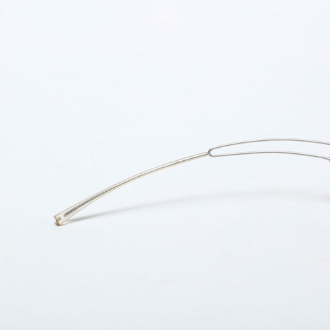 CHANEL Rimless COCO Mark Gradient Lens sunglasses pink WS22377