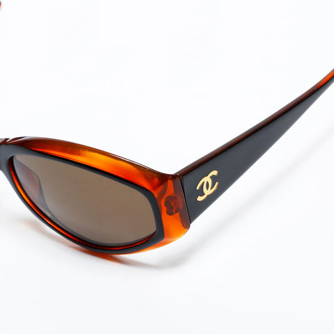 CHANEL COCO Mark sunglasses black WS22379