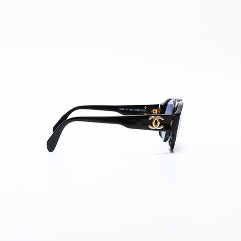 CHANEL COCO Mark sunglasses black WS22380