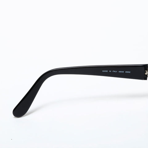 CHANEL Metal frame sunglasses black WS22386