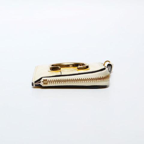 Chloe Fragment Case Coin Case Embossed Coin case yellow WS22389