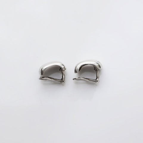 TIFFANY&Co. Combination Chain Twist 925 750 Earring Silver WS22391