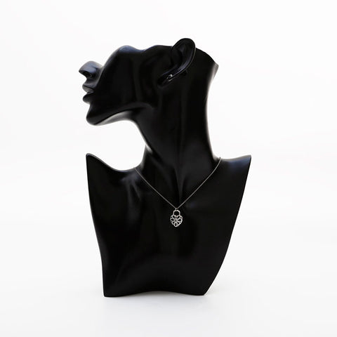 TIFFANY&Co. Collier coeur filigrane 925 argent WS22393