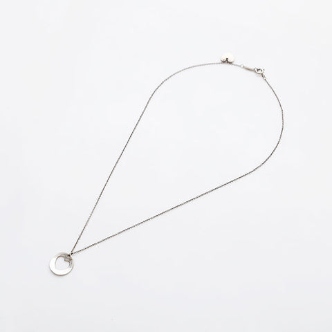 TIFFANY&Co. Stencil Heart 925 Necklace Silver WS22394