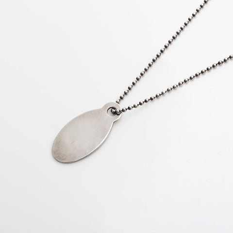 TIFFANY&Co. Return to Oval 925 Ball Chain Necklace Silver WS22395