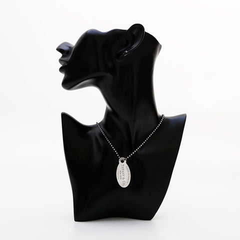 TIFFANY&Co. Return to Oval 925 Ball Chain Necklace Silver WS22395