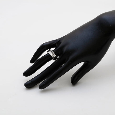 TIFFANY&Co. 925 1837 Narrow Ring No. 13 Ring Silver WS22396