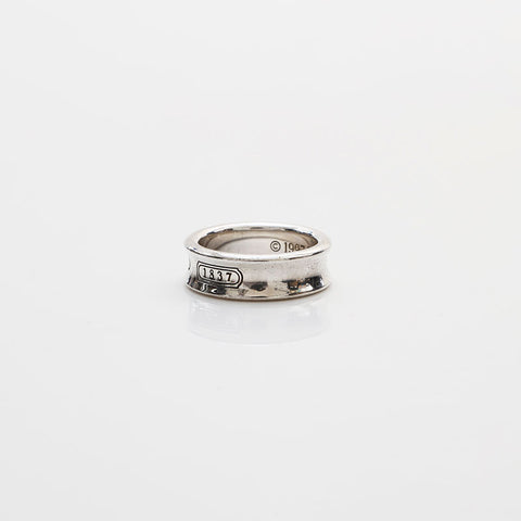 TIFFANY&Co. 925 1837 Narrow Ring No. 13 Ring Silver WS22396