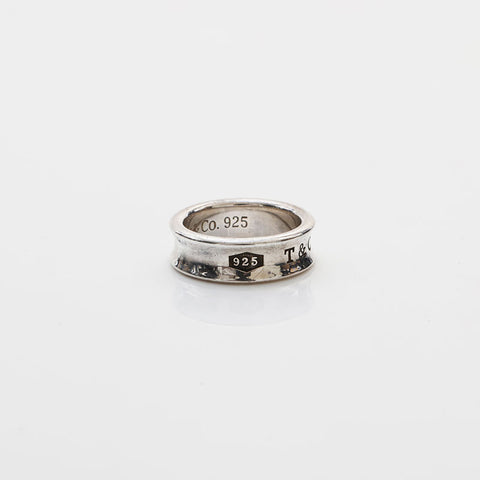 TIFFANY&Co. 925 1837 Narrow Ring No. 13 Ring Silver WS22396