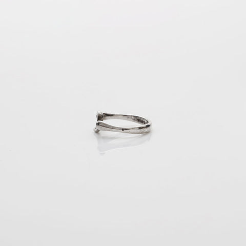 TIFFANY&Co. Open Heart 925 size 12 Ring Silver WS22397