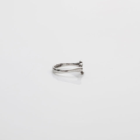 TIFFANY&Co. Open Heart 925 size 12 Ring Silver WS22397