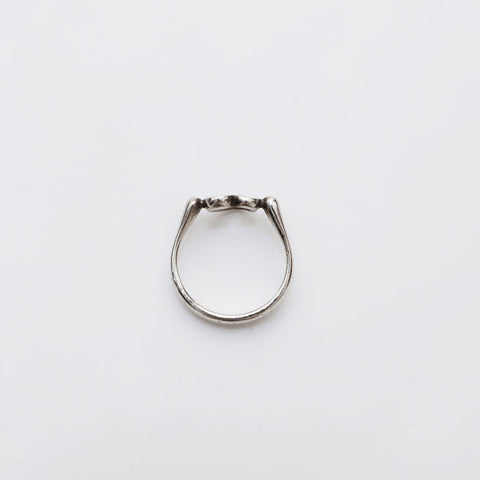 TIFFANY&Co. Open Heart 925 size 12 Ring Silver WS22397