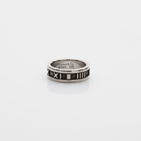 TIFFANY&Co. 925 Atlas No. 10 Ring Silver WS22398