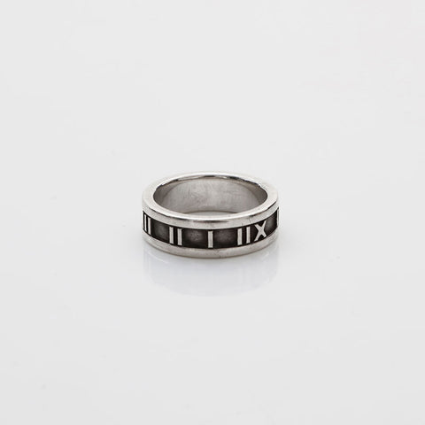 TIFFANY&Co. 925 Atlas No. 10 Ring Silver WS22398