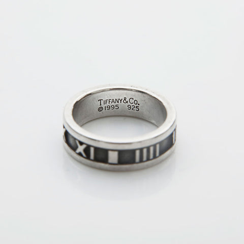 TIFFANY&Co. 925 Atlas No. 10 Ring Silver WS22398