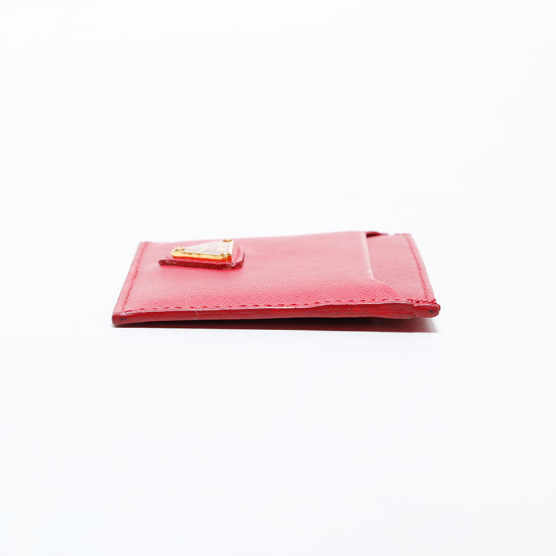 プラダ PRADA サフィアーノレザー カードケース ピンク WS22399 – NUIR