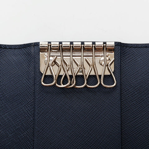 PRADA Safiano leather Key holder black WS22401