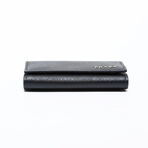 PRADA Safiano leather Key holder black WS22401