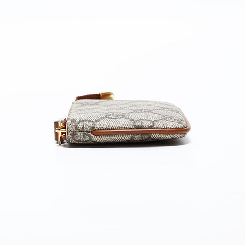 GUCCI GG Supreme with key ring Coin case beige WS22404