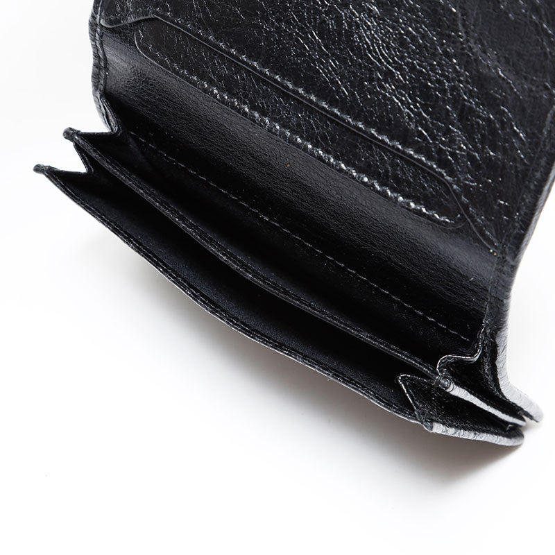 極美品 バレンシアガ BALENCIAGA レザー クラシック カードケース